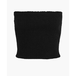 Alice + Olivia Smocked Linen Blend Tube Top